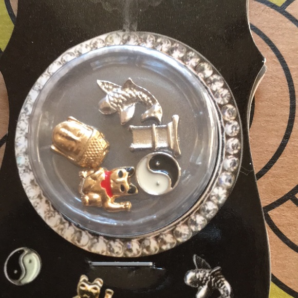New Story Locket koi cat Buddha ying yang - Picture 1 of 2